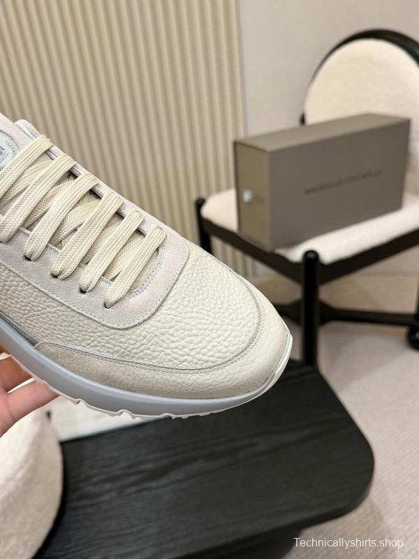 Brunello Cucinelli Casual Sneakers with Seasonal Colors and Leather Lining - KFY00320