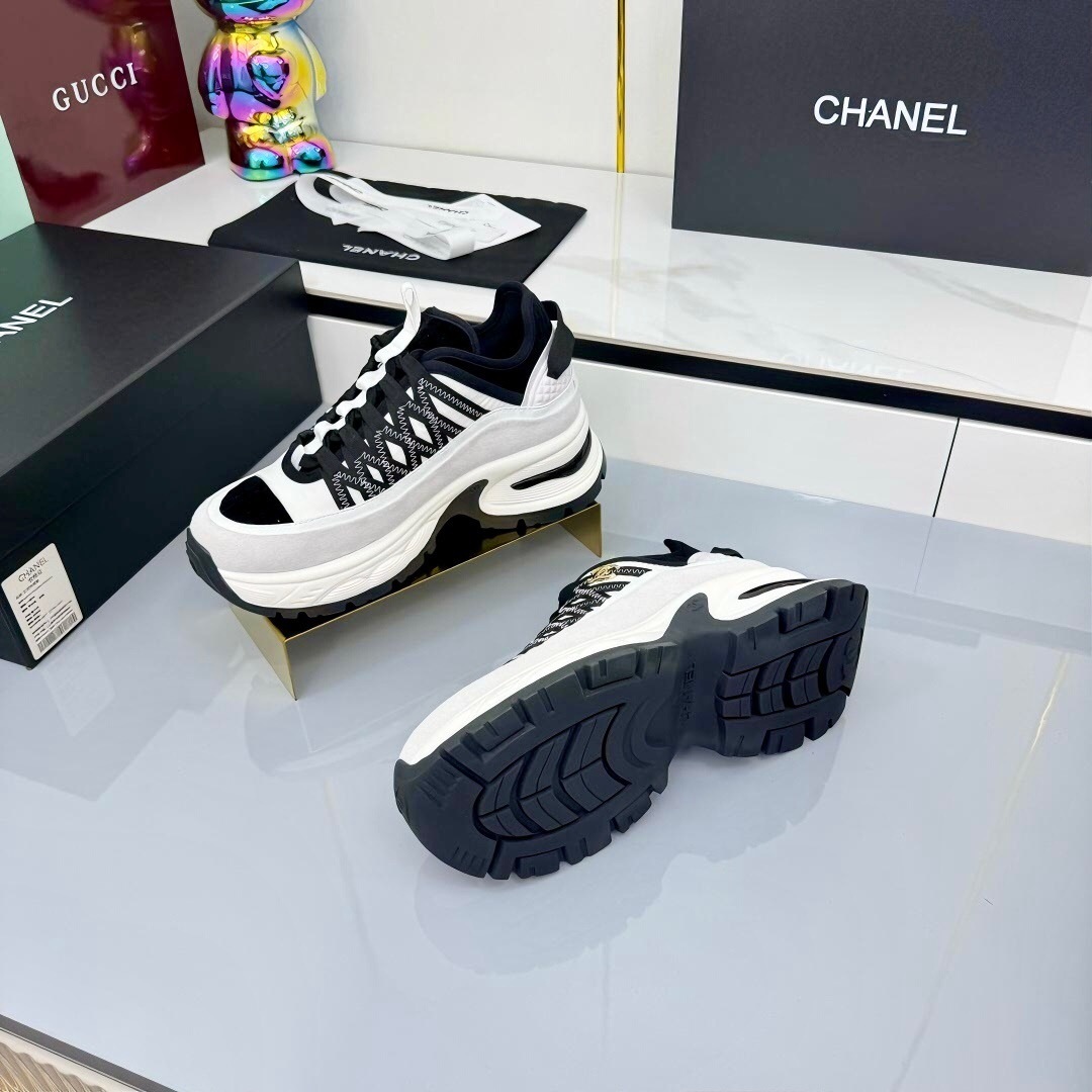 Chanel 2025 SS Panda Sneakers Classic Casual Sports Shoes - LY00360