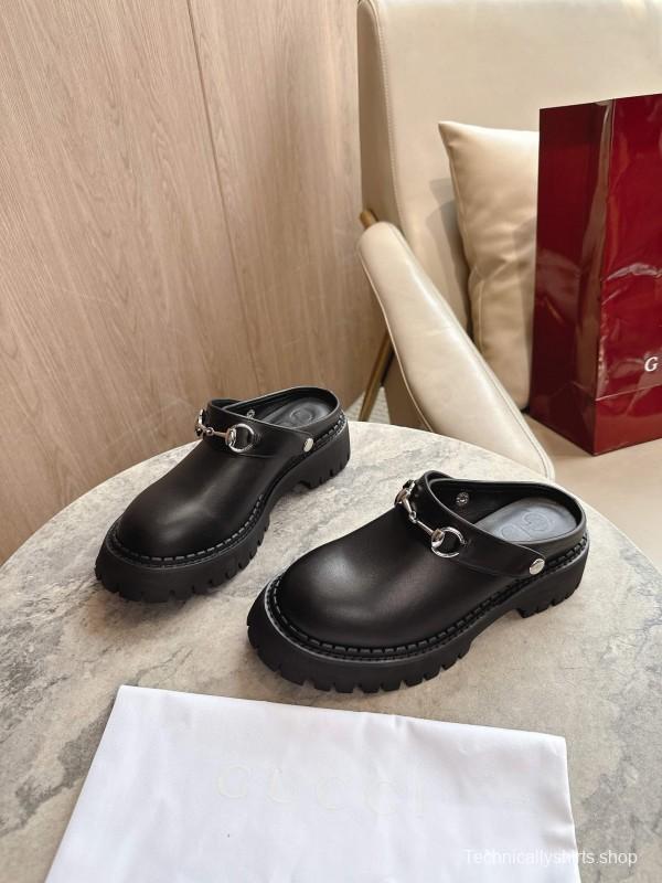 Gucci Women's Mule Shoes with Horsebit Detail - LY00300