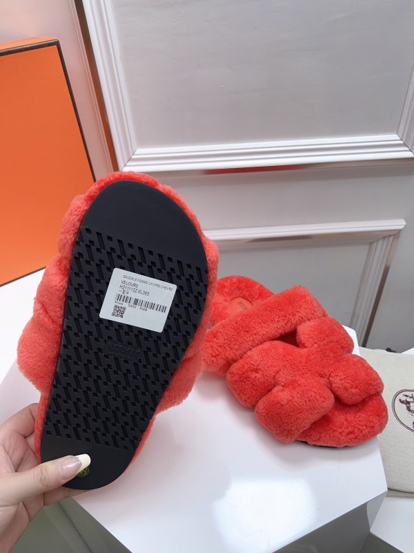 H Erijus Shoes Love Fur Slippers - LY00270