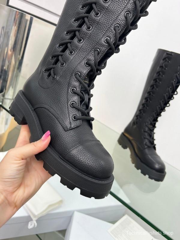 Dior 2025/SS Autumn Winter Boots Retro Work Style Internet Celebrity Boots - LY00460