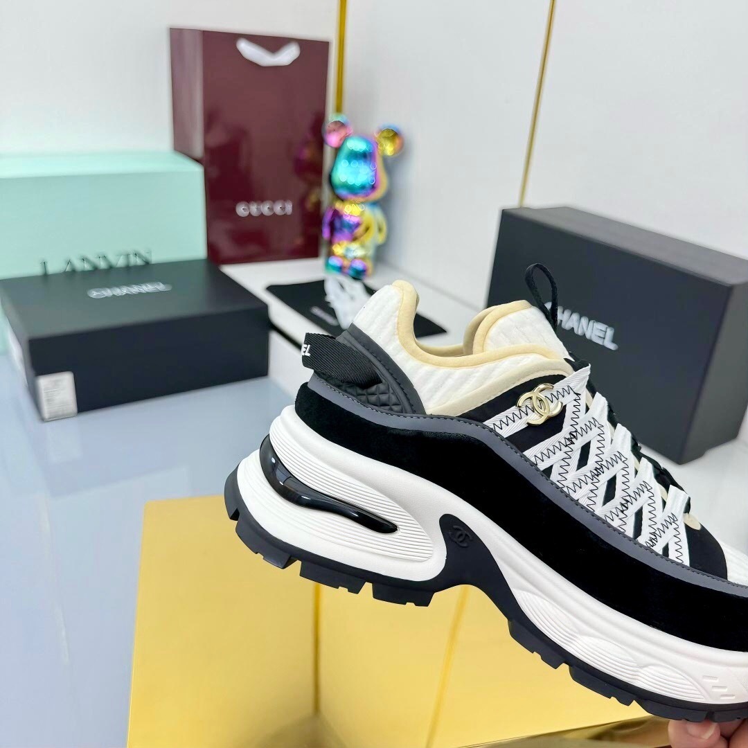 Chanel 2025 SS Panda Sneakers Classic Casual Sports Shoes - LY00360