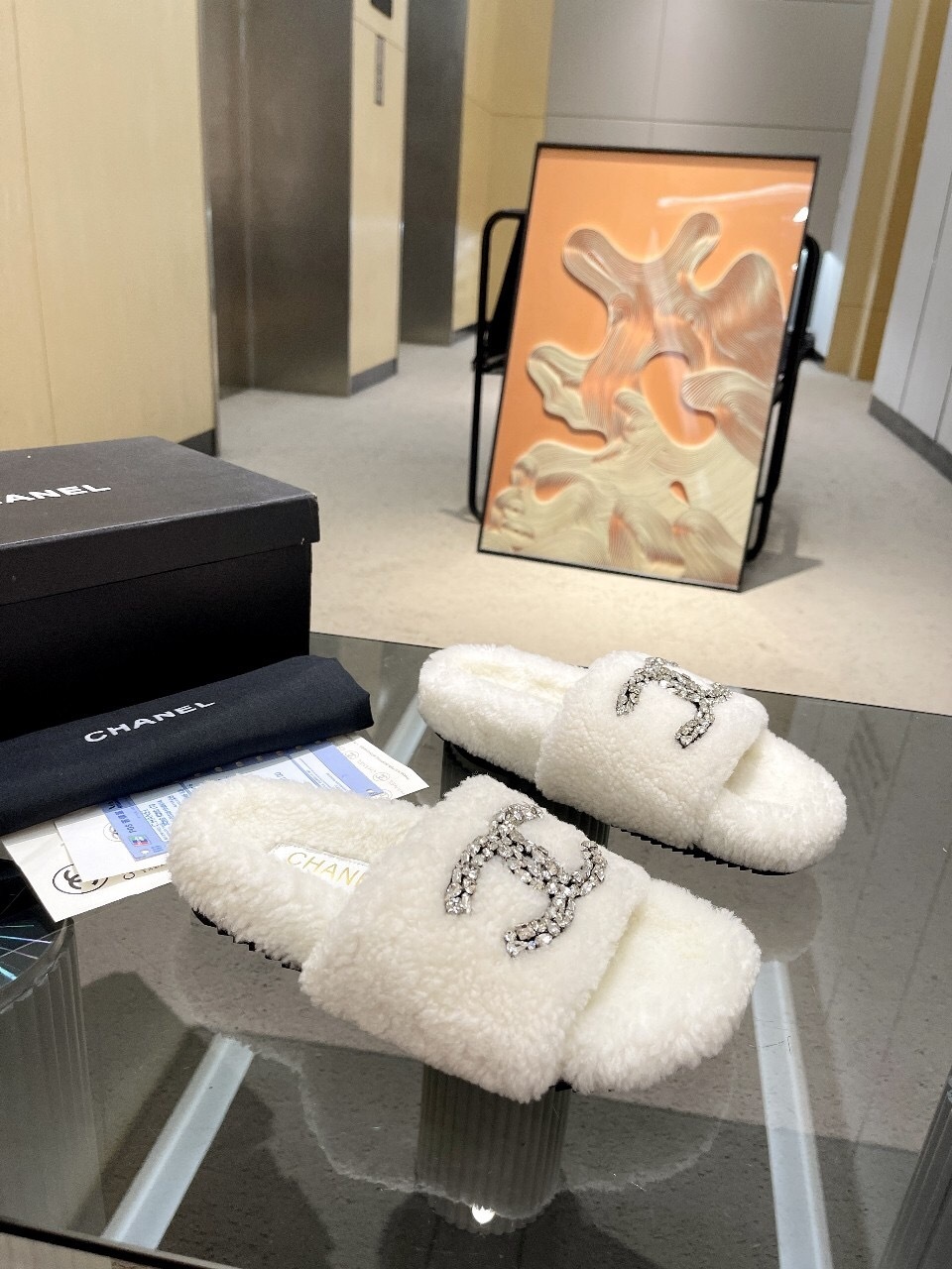 Chanel 2025 SS New Wool Slippers Soft Fine Wool - LY00280