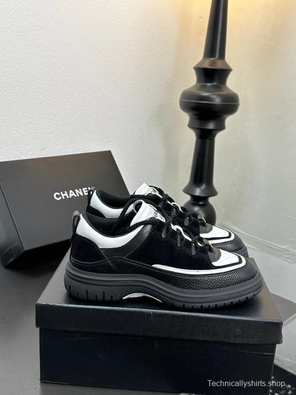 Chanel Spring/Summer 2025 Runway Thick Sole Sneakers - LY00320