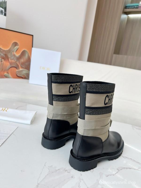 Dior 2025/SS Autumn Winter Boots Retro Work Boots Slip-On - LY00320