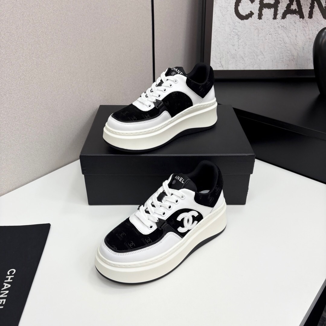 Chanel 2025 SS Panda Casual Sports Shoes - LY00340
