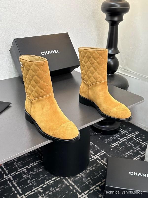 Chanel 2025 SS Short Boots Essential Fall Winter Item - LY00420