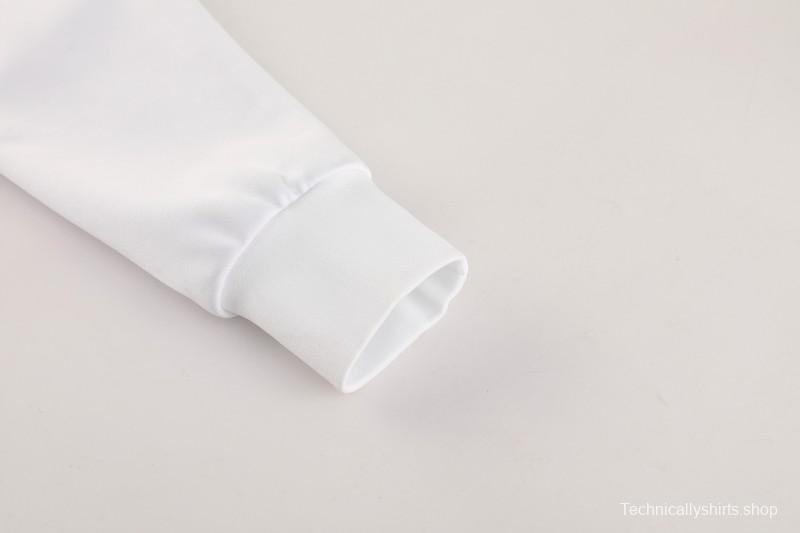 25/26 Napoli White Full Zipper Jacket+Long Pants