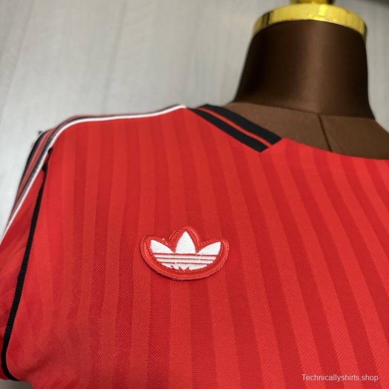 25/26 Women Flamenco Retro Red Jersey