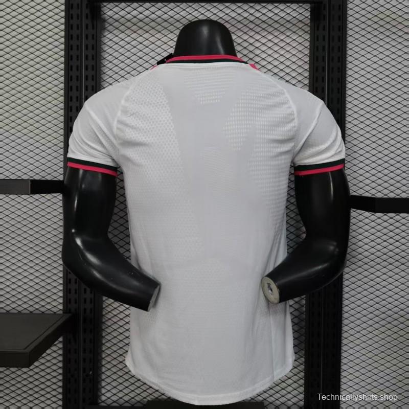 26/27 Player Version Real Madrid Home White Pink Black Jersey