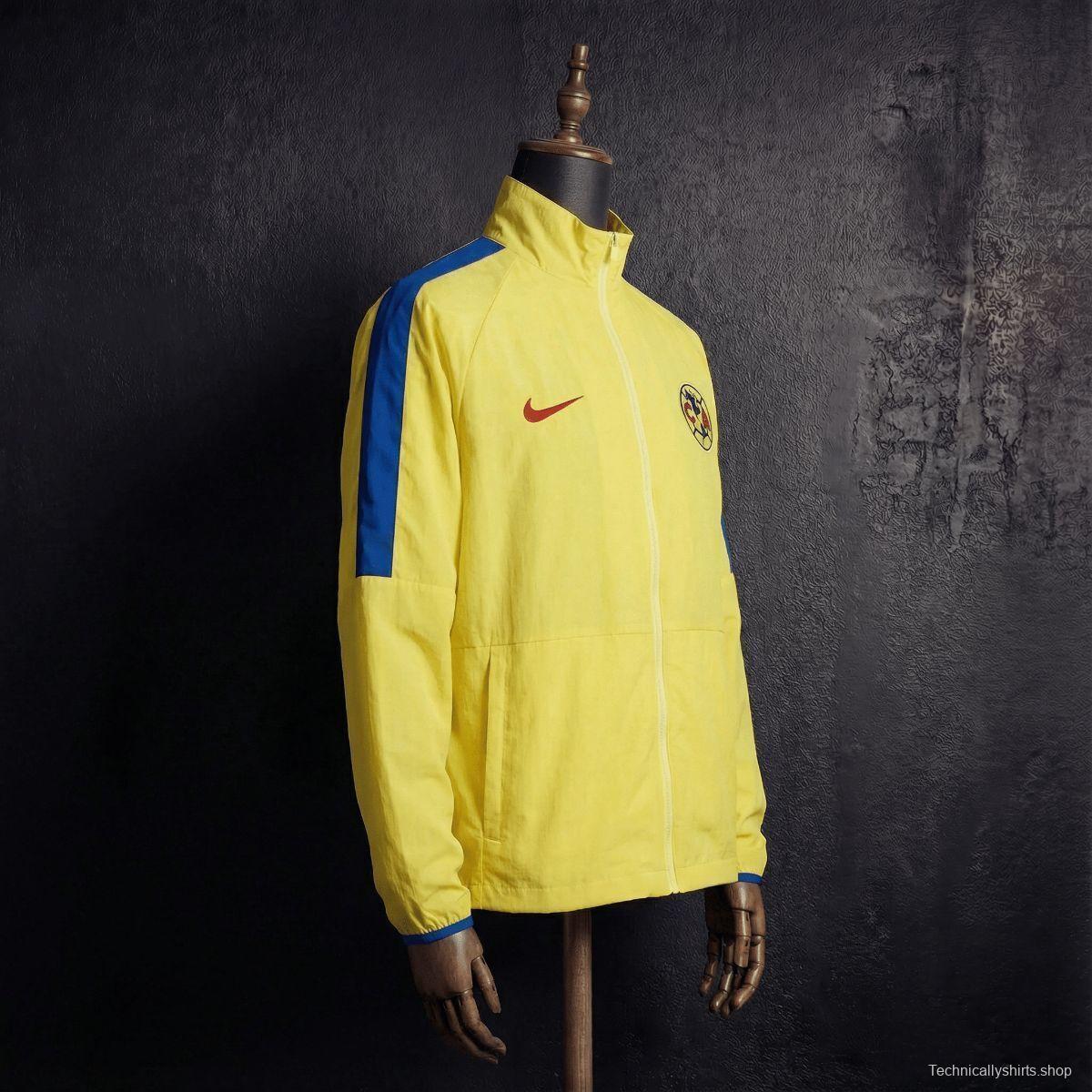 2026 Club America Yellow Jacket Windbreaker