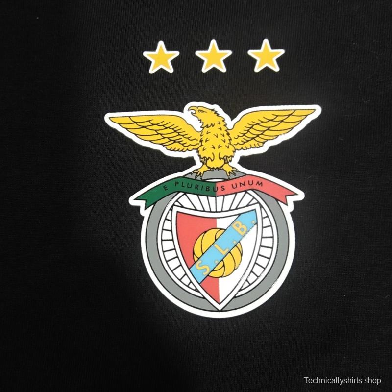 25/26 Benfica Embroidered Logo Hoodie 9 Colors