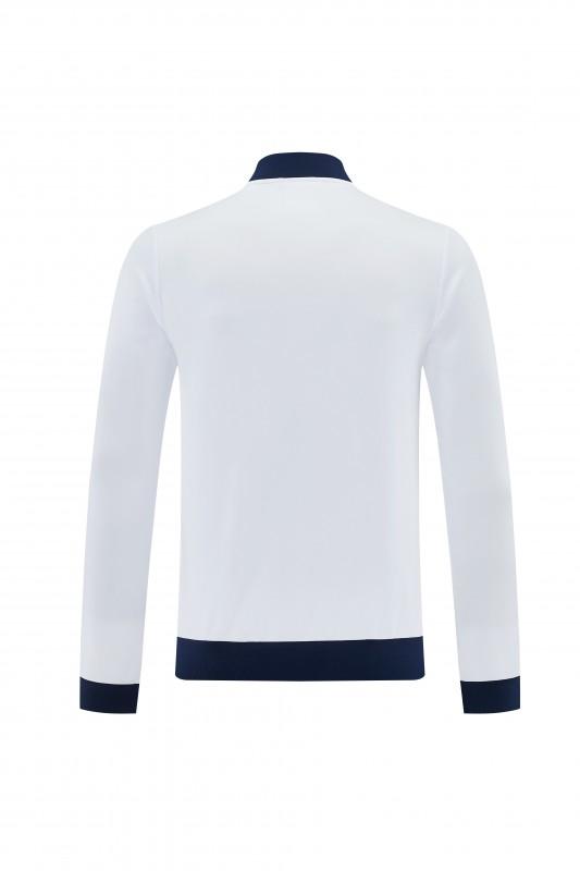 25/26 Roma White Full Zipper Jacket + Long Pants