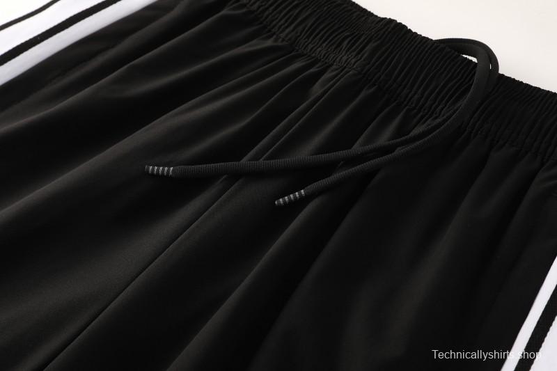 2026 Germany Hoodie Black Full Zipper Windbreaker + Long Pants