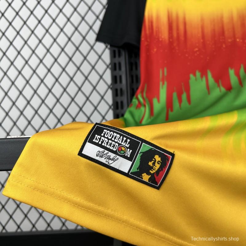 2026 Mens Jamaica X Bob Marley Pre Match Jersey