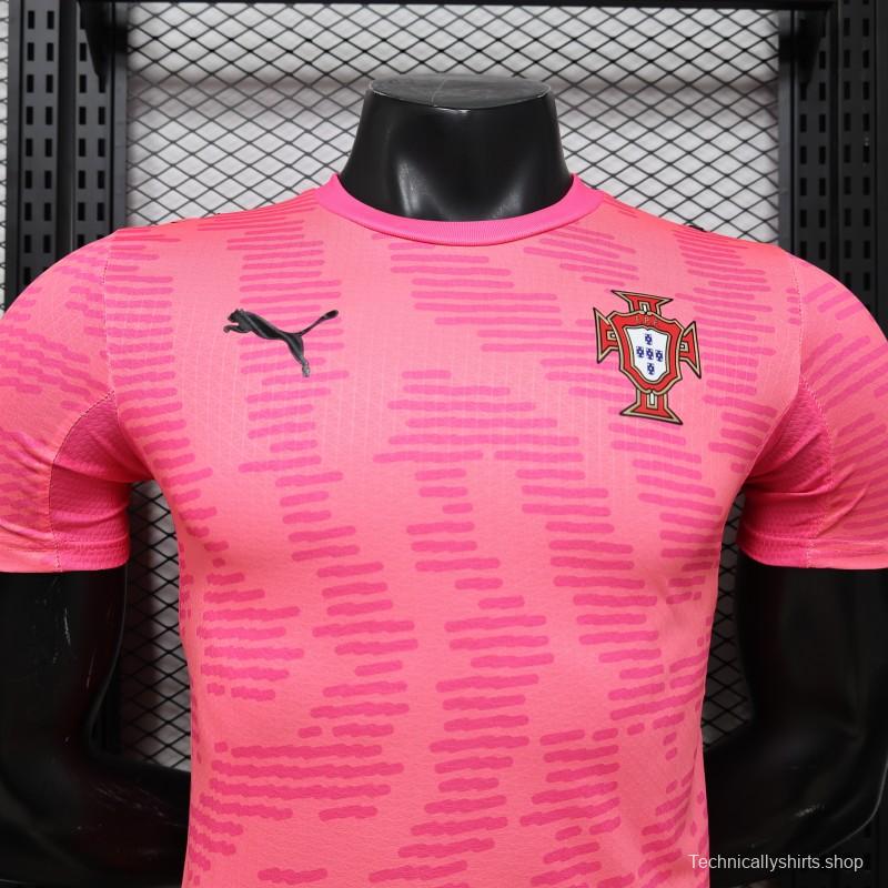 Player Version 2026 Portugal Third Pink Special Edition Jersey