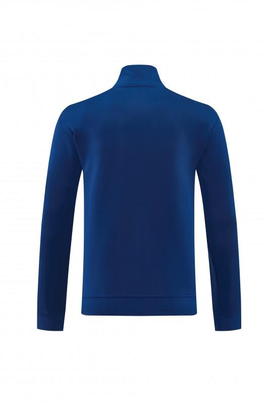 2026  Adidas Royal Blue Full Zipper Jacket + Long Pants