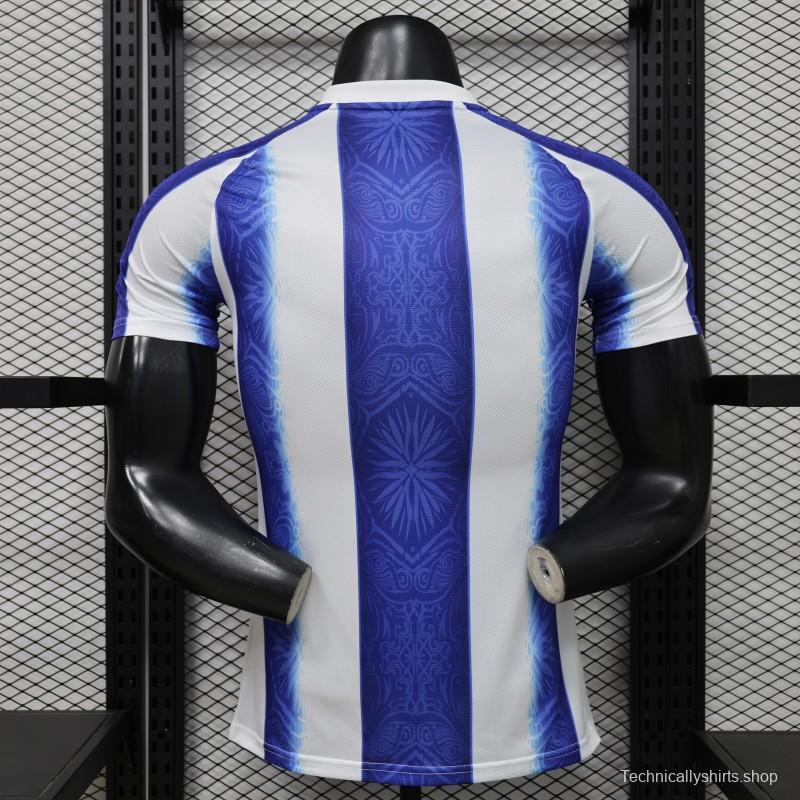 Player Version 2026 Argentina Blue & White Stripe Home Jersey