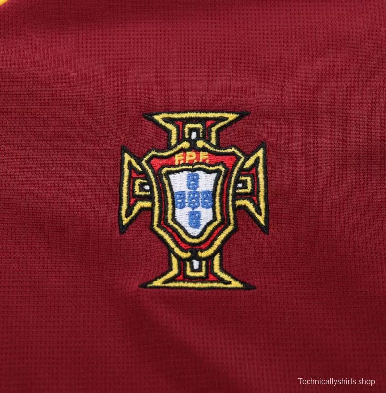 Retro Kids 2000 Portugal Home Jersey