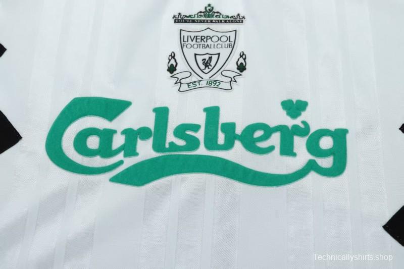 Retro Kids 93/95 Liverpool Away Jersey