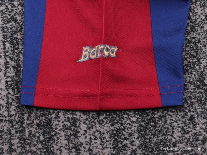 Retro Kids 98/99 Barcelona Home Jersey