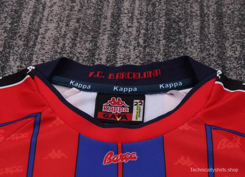 Retro Kids 97/98 Barcelona Home Jersey