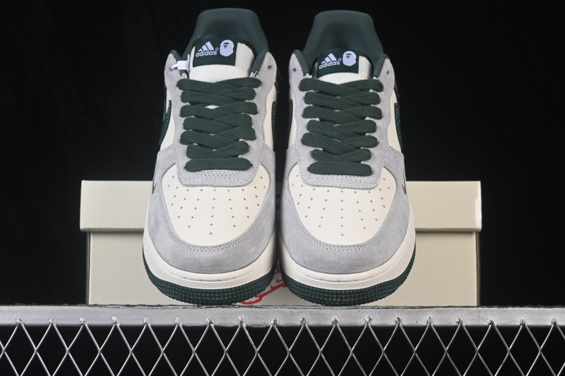 Nike Air Force 1 '07 Low Collaboration Casual Skateboarding Shoes with Full-Length Air Cushion - DW8806-012
