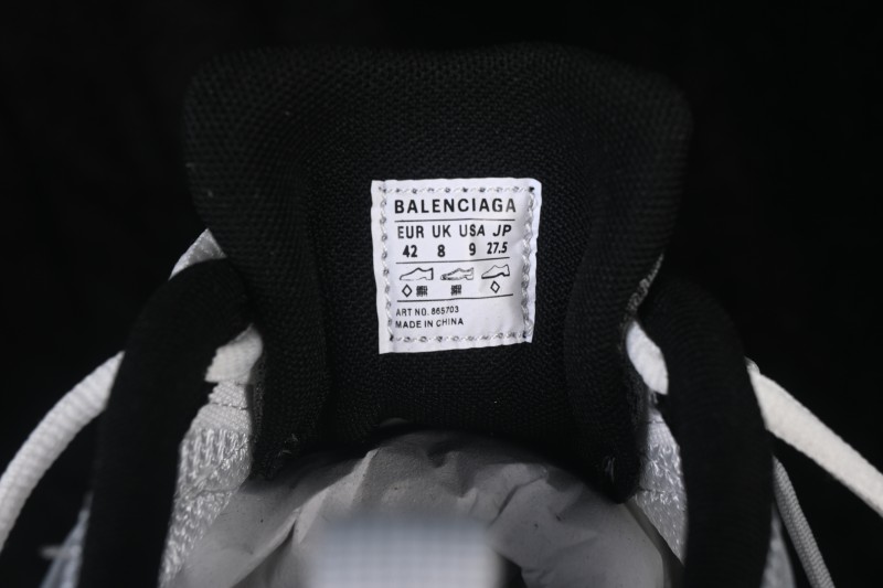 Balenciaga Radar Sneaker Round-Toe Lace-Up Casual Lifestyle Shoes - WSTGL9114