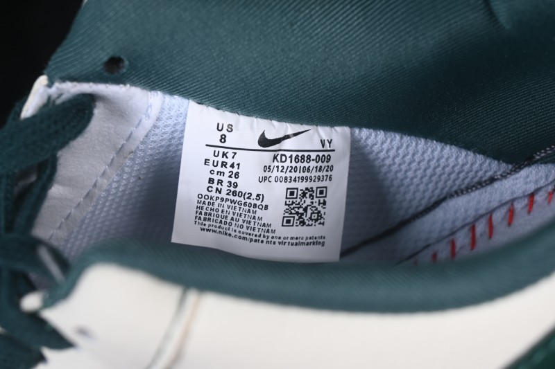Nike Air Force 1'07 Low Basketball Shoes with Full-Length Air Cushion - KD1688-009