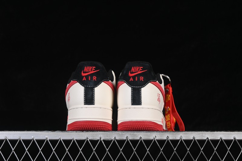 Nike Air Force 1 '07 Low Year of the Horse Limited Edition Red Auspicious Cloud Casual Board Shoes - XD0028-016