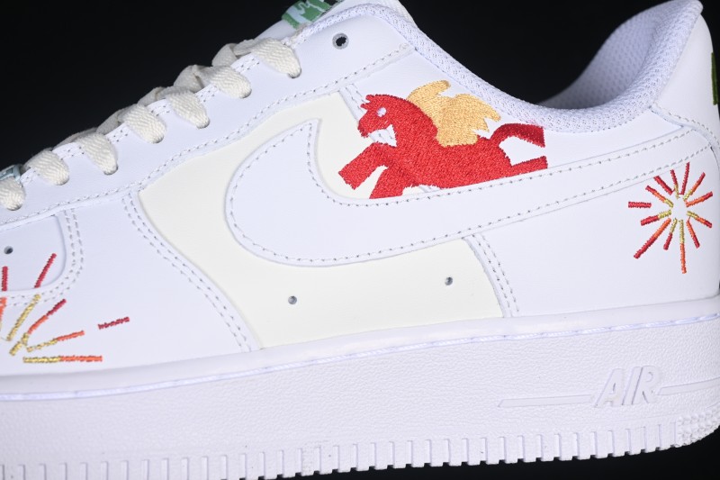 Nike Air Force 1 '07 Low Lunar New Year Embroidery Casual Skateboarding Shoes - IQ1133-111