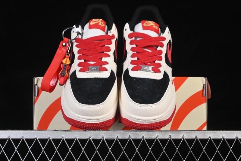 Nike Air Force 1 '07 Low Year of the Horse Limited Edition Red Auspicious Cloud Casual Board Shoes - XD0028-016