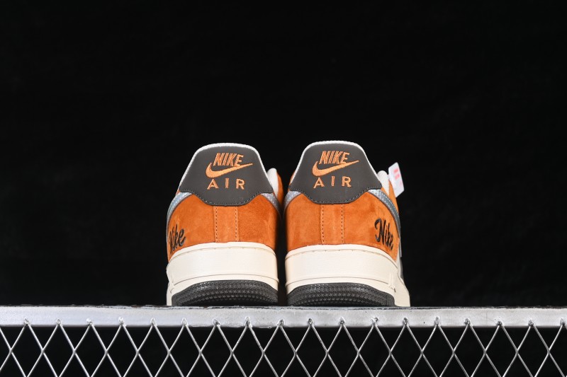 Nike Air Force 1 '07 Low Casual Sneakers with Laser Accents and Cushioned Sole - NH0601-530