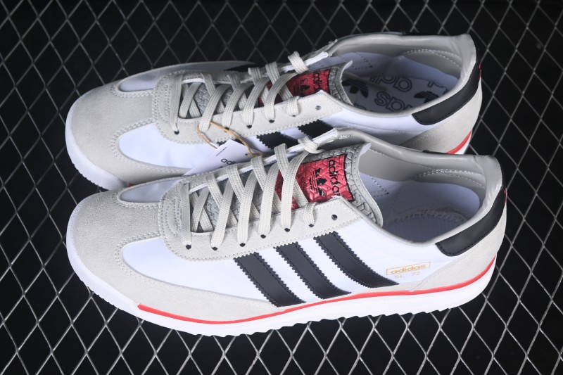 Adidas Originals SL 72 Retro Running Shoes with Classic Suede Design - JS0746
