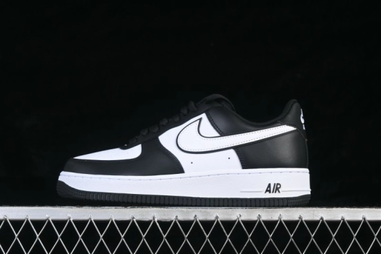 Nike Air Force 1 '07 Low Casual Skateboarding Shoes with Classic Cushioning - DX0788-001