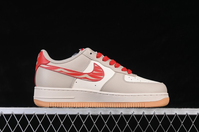 Nike Air Force 1 '07 Low Limited Year of the Horse Casual Skateboarding Shoes in Khaki - XD0028-008