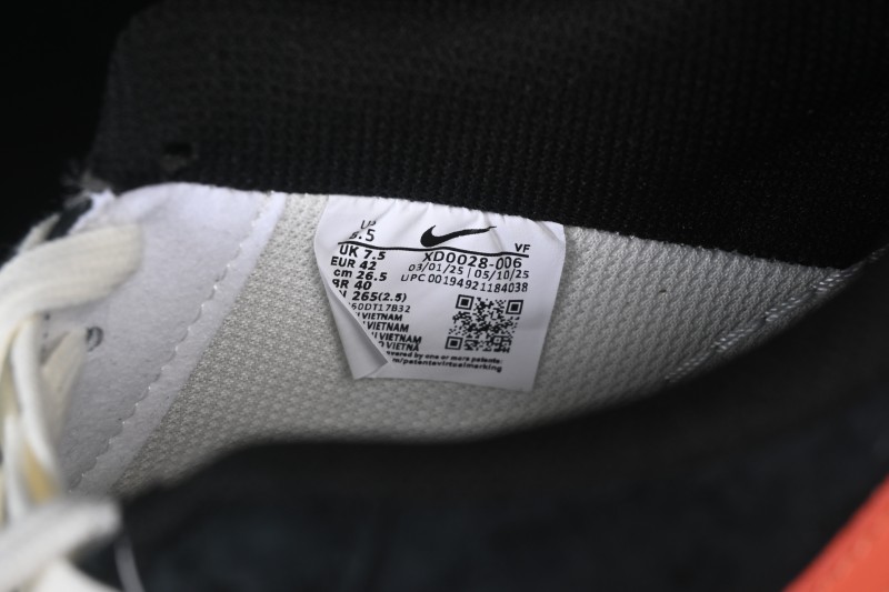 Nike Air Force 1 '07 Low Chinese New Year Limited Edition Suede Black Casual Sneakers - XD0028-006