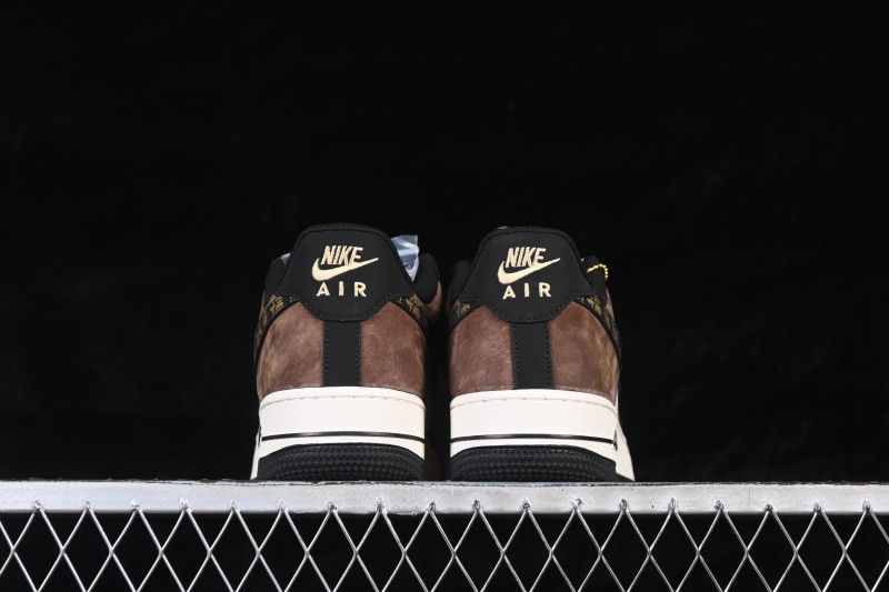 Nike Air Force 1 '07 Low Chinese New Year Limited Edition Brown Suede Low-Top Casual Sneakers - XD0028-010