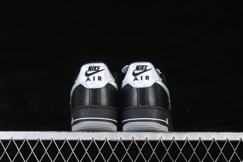 Nike Air Force 1 '07 Low Midnight Phantom Silver Basketball Lifestyle Sneakers - FZ0627-010