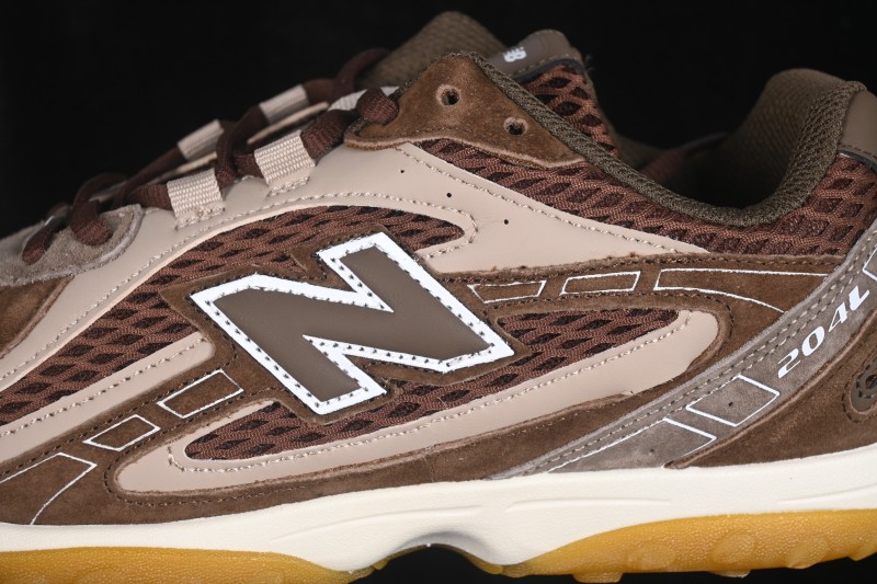 New Balance 204 Series Retro Casual Running Sneakers with Breathable Upper - U204L1IP