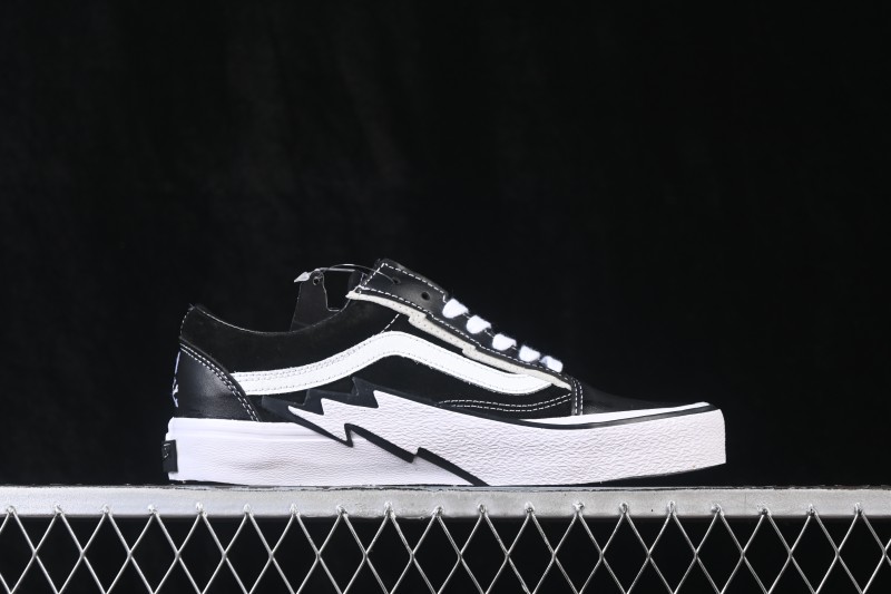Vans Old Skool Low Top Casual Skate Shoes - VN0007PRBLK