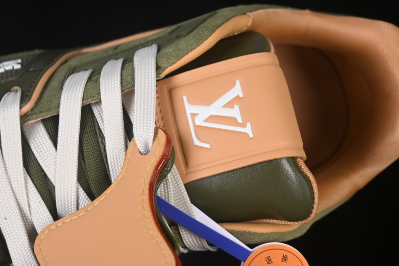 Louis Vuitton LV Trainer Sneaker Olive Green - 1A9JG7
