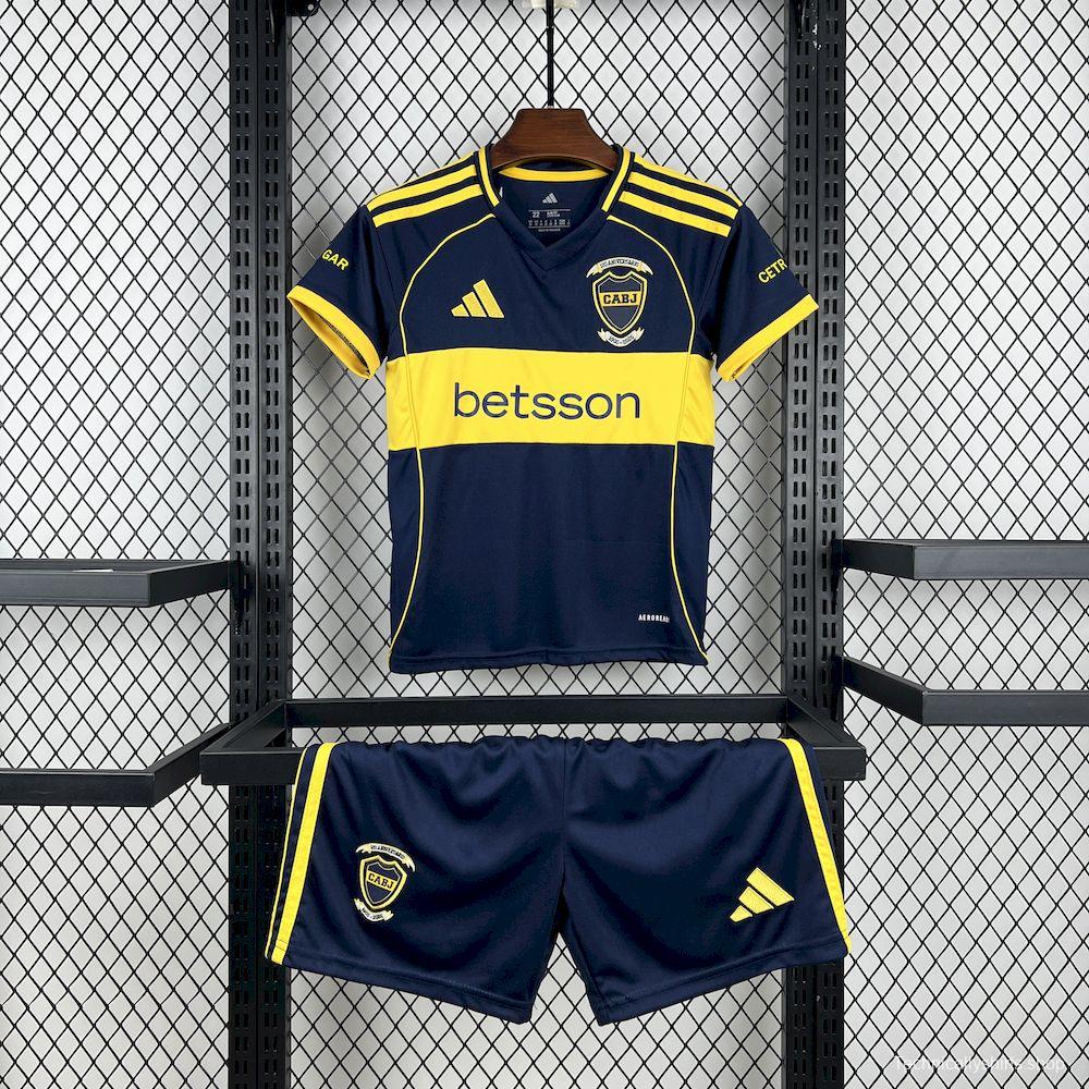 2025/26 Kids Boca Juniors Home Kit