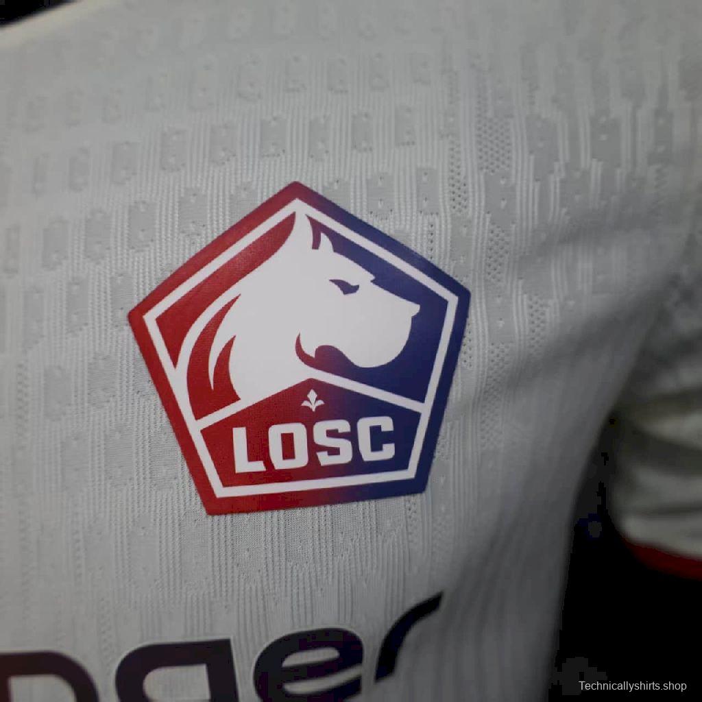 2025/26 Player Version Mens Lille OSC Away Jersey