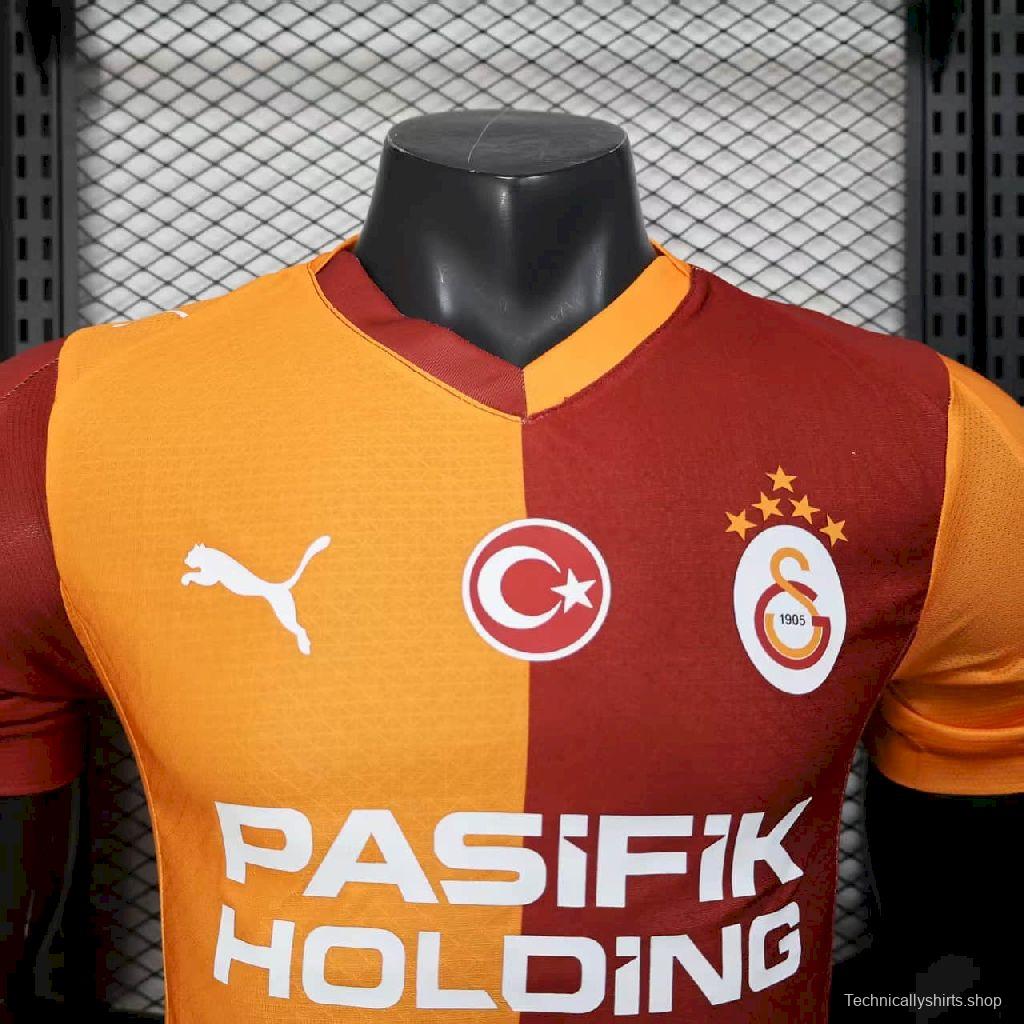 2025/26 Player Version Mens Galatasarays Home Jersey