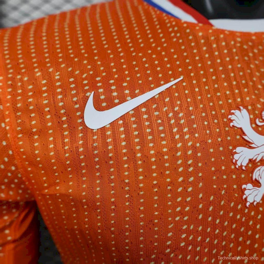 2025 Player Version Mens Netherlands (Women’s Team) Home Jersey