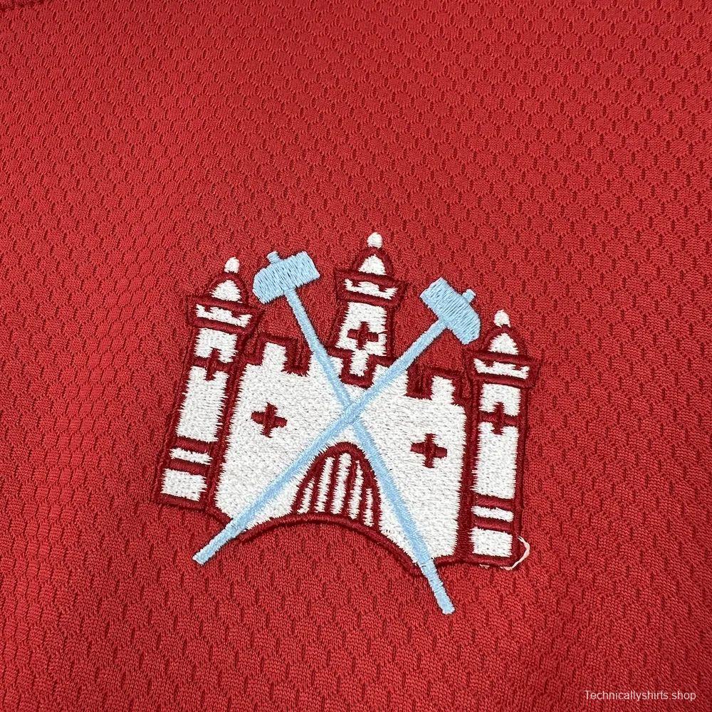 2025/26 Mens West Ham United X Iron Maiden 50th Anniversary Jersey