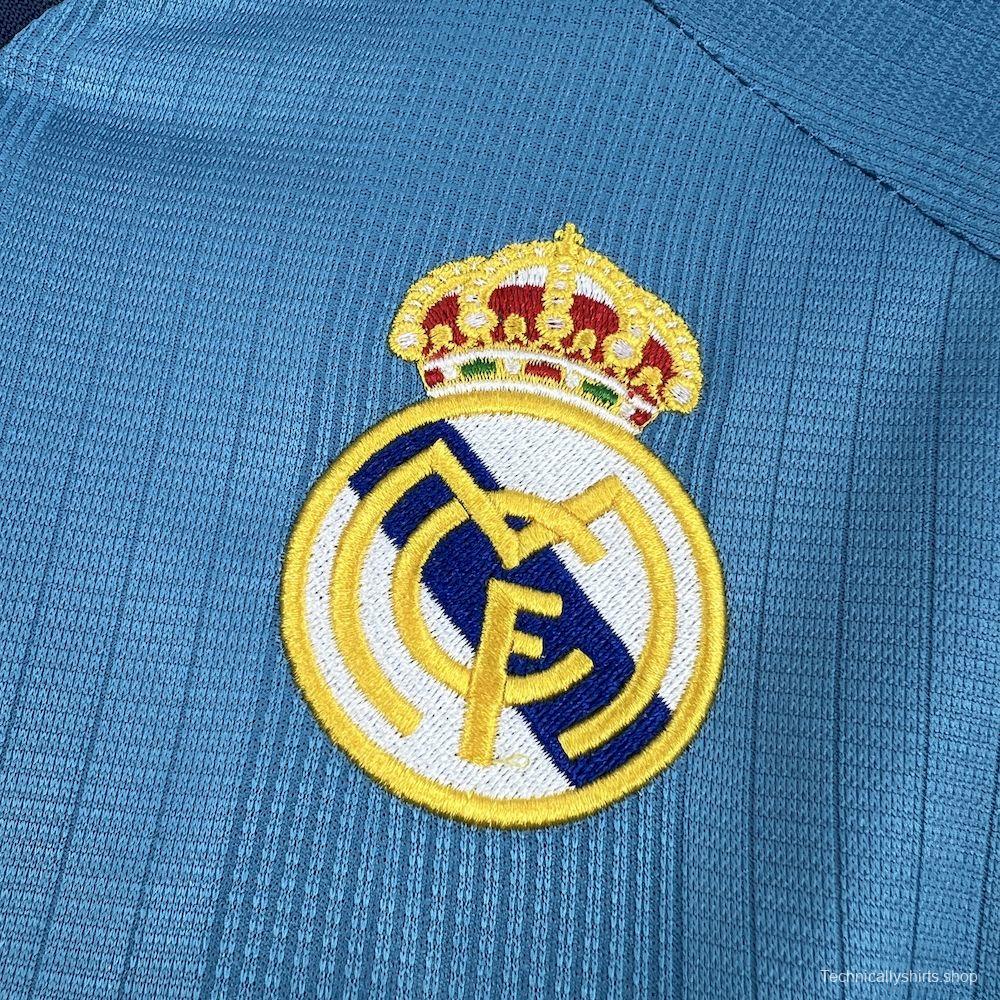 1999/00 Retro Real Madrid Third Long Sleeve Jersey