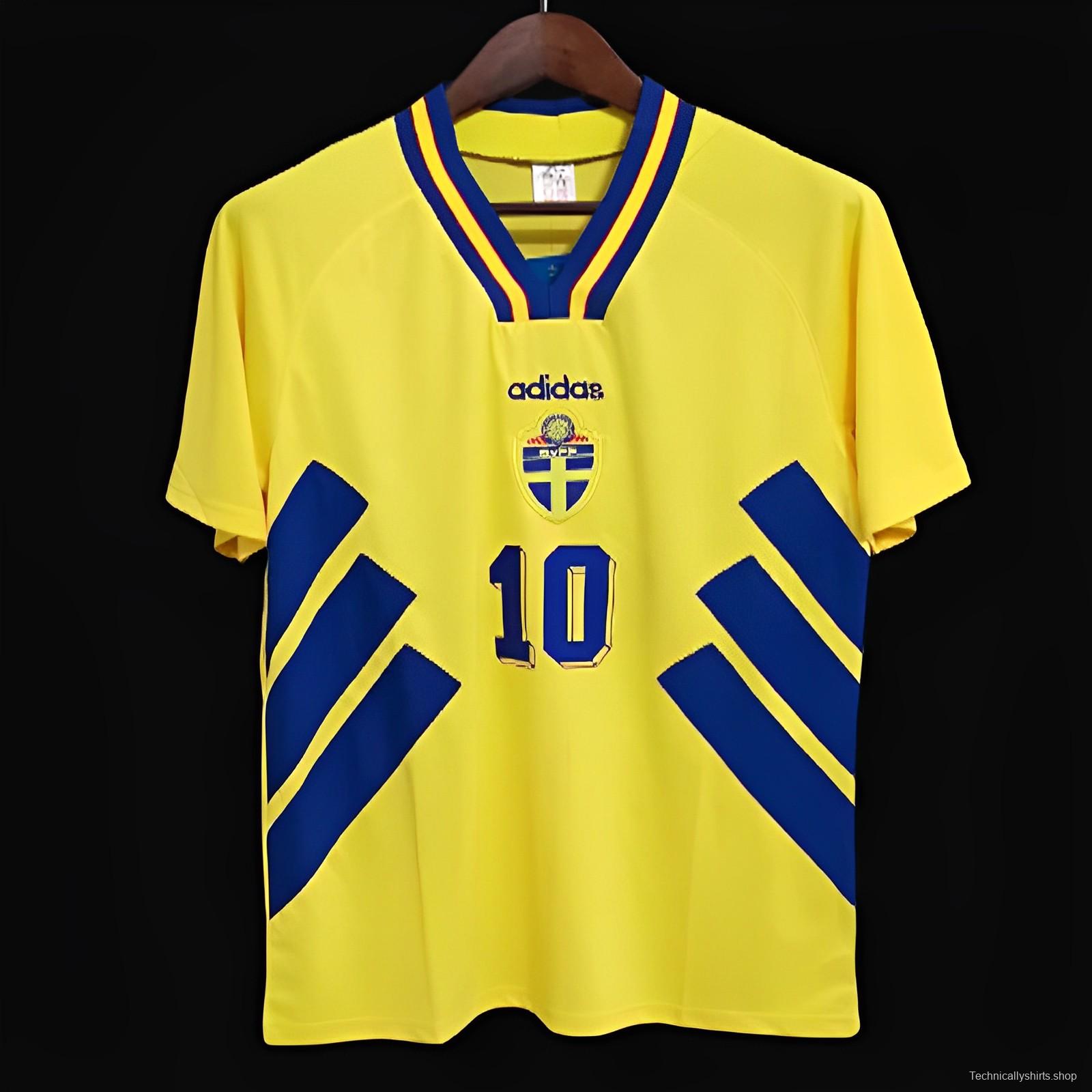 Retro 1994 Sweden Home Jersey