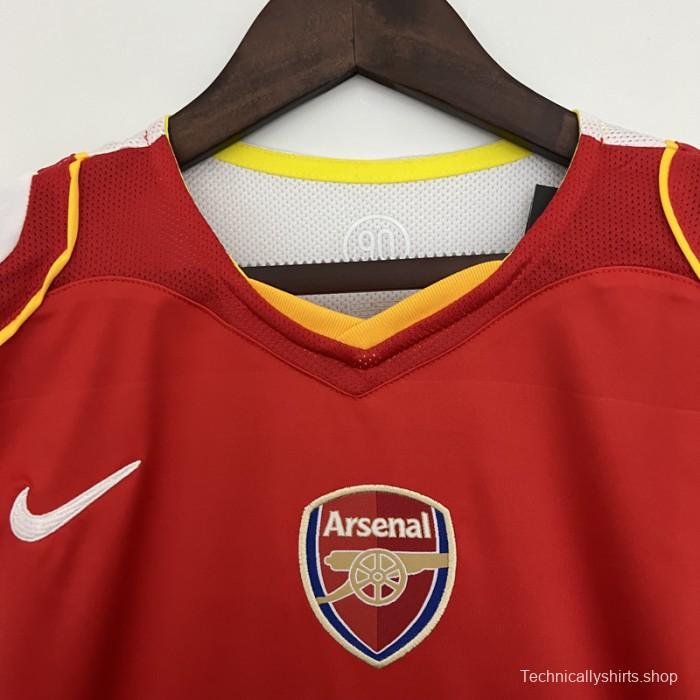 Retro 04/05 Arsenal Home Jersey